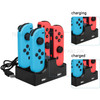 4 in 1 Charging Dock with 2-Port USB Hub for Nintendo Switch Joy-Con