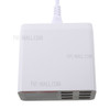 6 USB Ports Charger with Digital Display 30W Total 5V/6A Output - EU Plug