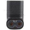 C7 to C8 Right Angle AC Power Socket Adapter