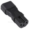 C13 to C15 AC Power Plug Adapter Converter Socket