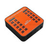 840 40 Ports USB Charger 5V Digital Display Intelligent Charging Station - UK Plug