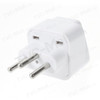 USA to Switzerland Travel Adapter Plug - White