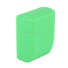 Safe Rubber Car Seat Belt Clips Locking Buckles Protective Cover(Green)