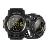 EX16S 5ATM Waterproof Bluetooth 4.0 Smart Sports Watch with TPU Watch Strap - Black