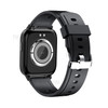 GT01 Smart Bracelet Body Temperature Measurement 1.3 inch Heart Rate Monitor Waterproof Wristband - Black