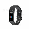 C07T Intelligent Temperature Measuring Sport Wristband - Black