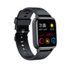 LEMONDA SMART GT01 1.3-inch Square Screen Smart Watch Body Temperature Measurement Heart Rate Monitor Waterproof Wristband - Black