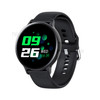 LEMONDA SMART GW32 1.28 inch Full Touch Round Screen Sports Smart Bracelet Heart Rate Blood Pressure Monitor Wristband - Black