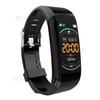 LEMONDA SMART C8 1.08 inch IP67 Waterproof Smart Watch Heart Rate Sleep Monitor Fitness Tracker Sport Smart Wristband - Black