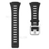Men Silicone Sport Watch Strap with Installation Tools for Polar FT60 - Black