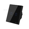 SONOFF T3EU2C-TX 86 WiFi Smart Switch APP RF433 Remote Control for Alexa Google Home EU Plug - 2 Gang