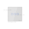 SONOFF T2EU3C-TX 86 WiFi Smart Switch APP RF433 Remote Control for Alexa Google Home EU Plug - 3 Gang