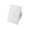 SONOFF T2EU1C-TX 86 WiFi Smart Switch APP RF433 Remote Control for Alexa Google Home EU Plug - 1 Gang