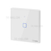 SONOFF T2EU1C-TX 86 WiFi Smart Switch APP RF433 Remote Control for Alexa Google Home EU Plug - 1 Gang