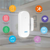 KERUI WiFi Window Door Sensor Detector Tuya APP Control Smart Home Alarm Security System Compatible with Alexa Google Home IFTTT