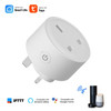 Mini Smart WiFi Socket UK Plug Remote Control by Smart Phone Tuya APP from Anywhere Timing Function Voice Control for Amazon Alexa/Google Home