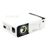T5 1080P Mini Portable Multimedia HD Video LED Projector Home Theatre Device - EU Plug