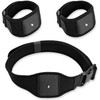 Adjustable Waistband Wristband Belt Set for HTC Vive Tracker - Black