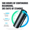 Q76 16GB Strong Magnetic 3200mAh Voice Recorder PMC Voice Decoding Timestamp for Lectures Meetings Interviews