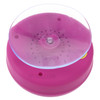 Mini Portable Waterproof Bluetooth Speaker with Suction Cup + Controls & Microphone - Rose