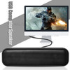 Desktop Speaker USB Powered Soundbar Wired Computer Sound Box for TV Desktop Laptop