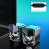 SADA D-158 Mini Desktop Speaker Super Bass Subwoofer for Cellphone Laptop