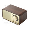 JY-66 Wooden Wireless Bluetooth Speaker Soundbox Super Bass Subwoofer Loudspeaker Support FM Radio TF U Disk Aux In