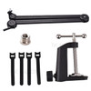 Microphone Stand Set Rotatable Design Flexible Heavy Duty Mic Suspension Scissor Boom Arm with Clamp Sticky Tape