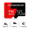 MICRODRIVE 16GB Micro-SD TF Card U1 Class10 48MB/s Read Speed Phone Camera Memory Card