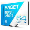 EAGET T1 64GB Micro SD Card High Speed Class 10 Micro SD TF Card