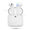 True Wireless Bluetooth 5.0 Double Earphones HiFi Headset + 500mAh Charge Case - White