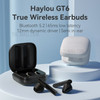 XIAOMI Haylou GT6 TWS Earbuds Low Latency Gaming Headset Wireless Earphones Bluetooth 5.2 Stereo Headphones - Black