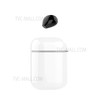 X20 Ultra Mini Wireless Earphones Hidden Small Bluetooth TWS Headset Button Control Earbuds with Charge Case Support 4-hours Music Play - Black