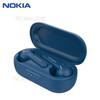 NOKIA BH-205 Wireless In-Ear Headphones Bluetooth Earbuds with Charging Case Support AAC Audio Decoding - Blue
