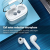 LENOVO XT96 1Pair Bluetooth 5.1 Wireless Earbuds In-ear Sports Headphone with Mic Charging Case, Easy Pairing - White