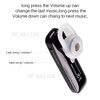 165 Mini Wireless Bluetooth 4.1 Earphone Stereo Headset with Mic - Black