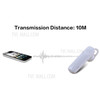 165 Mini Wireless Bluetooth 4.1 Earphone Stereo Headset with Mic - Black