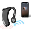 V10P Business Single Ear Wireless Bluetooth Earhook Headset Voice Prompt Hands-free Call Music Earphone - Blue