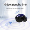 X9 Mini Stereo Sound Wireless Headphones Bluetooth 5.0 In-ear HiFi Earphone with Mic - Black