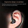 X10 Earphone Bluetooth 5.0 Waterproof Single Business Headset Waterproof Sports Headphones Earbuds