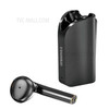 FINEBLUE F5 Pro Business Wireless Bluetooth Earphones with Clip-on Lavalier Charging Case - Black