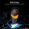 SUPER LX3 Bluetooth 5.0 Headset Motorcycle Motorbike Helmet Intercom Interphone for Riding Skiing Snowmobile Scooter - Orange