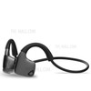 R9 Smart Bone Conduction Bluetooth Headphone Wireless Headset Neckband Earphone - Black