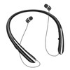 HX801 Neckband Headset Bluetooth 5.0 Headphones with Retractable Earbuds for Android/iOS - Silver