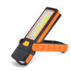 3W Adjustable Bright  Magnet COB LED Work Light Inspection Hand Torch Magnetic Camping Tent Lantern Lamp with Hook(Red)