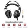 BOYA BY-HP2 Studio Video Monitoring Headphone HiFi Sound Over-Ear Headset with 3.5mm 6.35mm Stereo Output