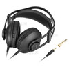 BOYA BY-HP2 Studio Video Monitoring Headphone HiFi Sound Over-Ear Headset with 3.5mm 6.35mm Stereo Output