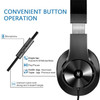 ONEODIO T3 Headphones 3.5mm Wired Stereo Over Ear Headset with Mic for Computer Phone PC