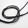 DIY 3.5mm Semi-finished Headset Earphone Cable Replacement Headphone Cable - Black