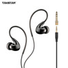 TAKSTAR TS-2260 In Ear Headset Wired Headphones Noise Cancelling Earbuds with 6.3mm Interface Adapter for Recording Monitoring Music Listening